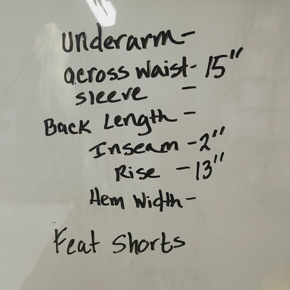 Feat X Kristin Cavallari Blanket Blend Shorts L White Multi Tie Dye Pull-On‎ - Picture 7 of 7